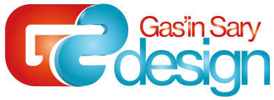 Logo de Gas'in Sary, studio de communication visuelle et de création web à Madagascar